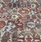 1 Yard Upholstery Chenille Fabric Tahoma Flame Vintage Medallion & Floral 70% Polyester 30% Poly Chenille